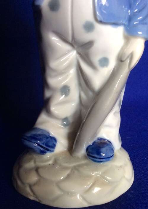 Porcelain Clown Figurines