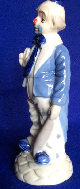 Porcelain Clown Figurines