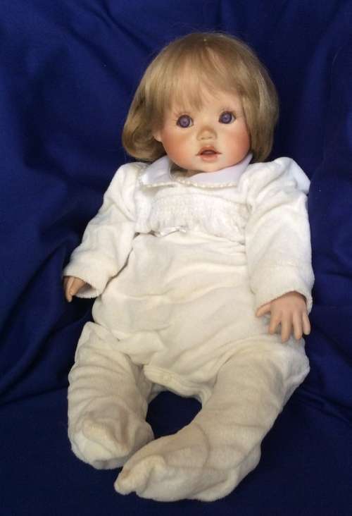 Vintage IMSCO Porcelain Baby Doll - Elke Hutchens 1987