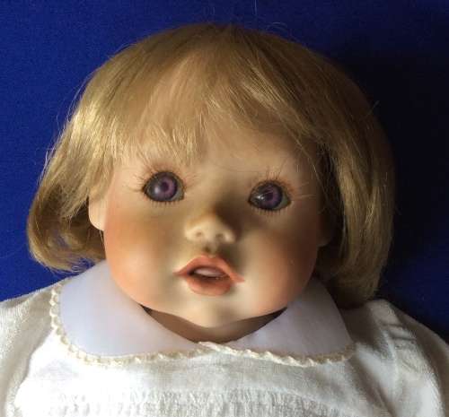 Vintage IMSCO Porcelain Baby Doll - Elke Hutchens 1987