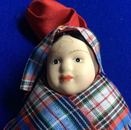 Original All Porcelain Dolls of the World Doll #49 Lapland