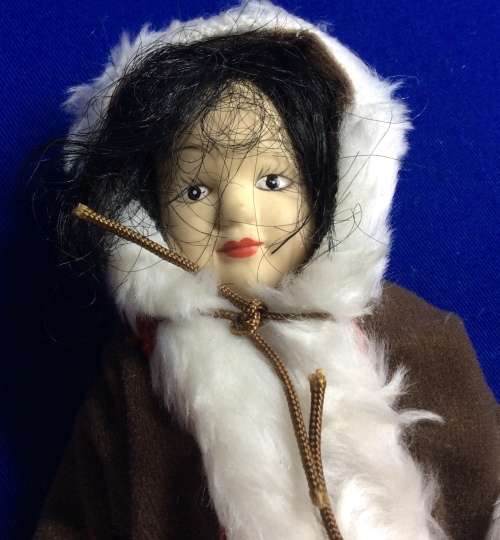 Original All Porcelain Dolls of the World Doll #25 Alaska