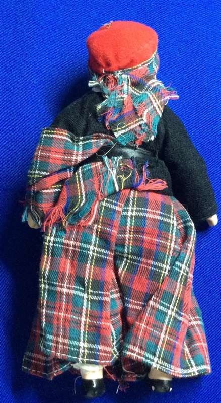 Original All Porcelain Dolls of the World Doll #8 Scotland