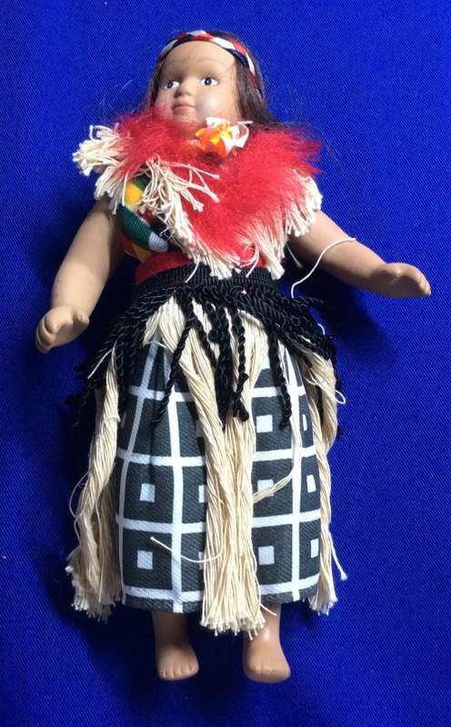 Original All Porcelain Dolls of the World Doll #33 New Zealand