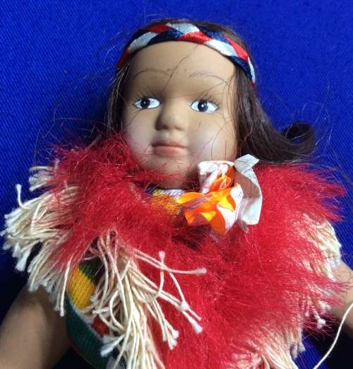 Original All Porcelain Dolls of the World Doll #33 New Zealand