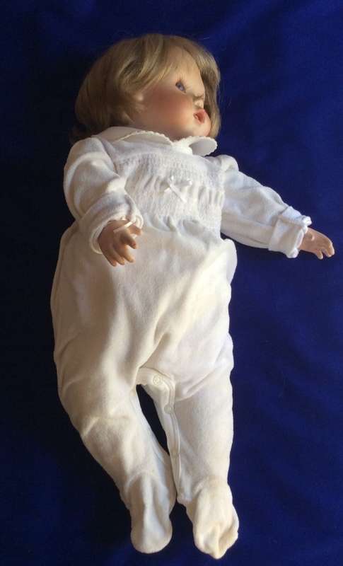 Vintage IMSCO Porcelain Baby Doll - Elke Hutchens 1987
