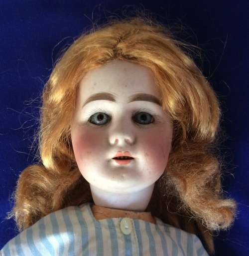Antique Doll - Jointed Composition Body and Porcelain Head