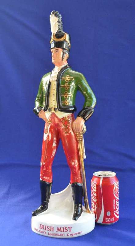 Rare Vintage Irish Mist Irish Soldier Decanter