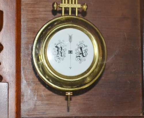 Seebros 31 day Wooden Wall Clock