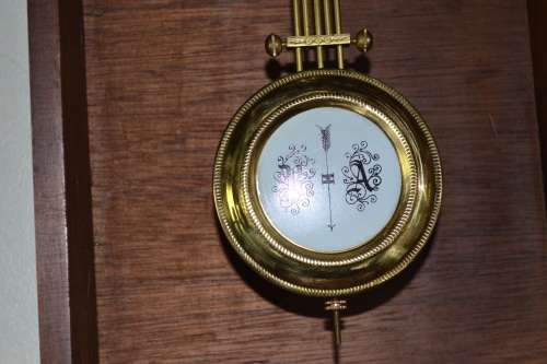 Seebros 31 day Wooden Wall Clock