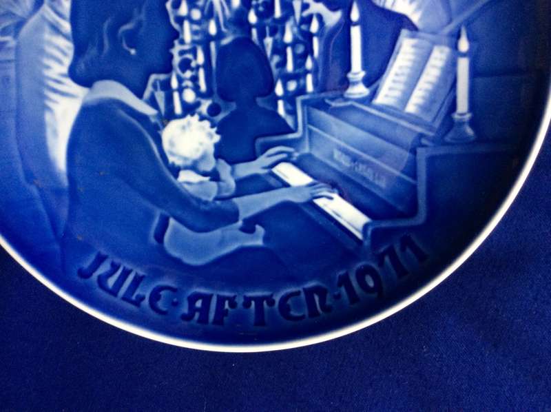 Bing and Grondahl Collectable Christmas Plate 1971