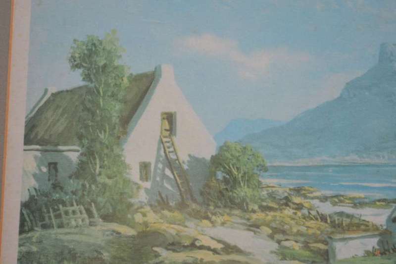 Gabriel de Jongh Print - Table Mountain - Signed with Personalised Message