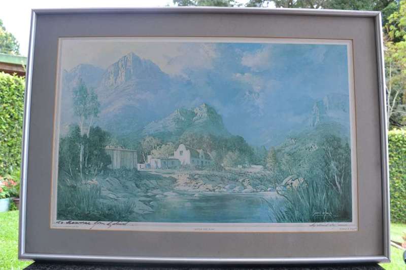 Gabriel de Jongh Print - After the Rain - Signed with Personalised Message
