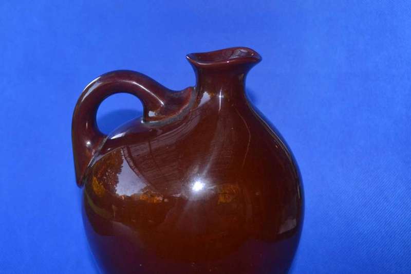 Antique Royal Doulton Kingsware Dewars Whisky jug /  Flagon - The Watchman