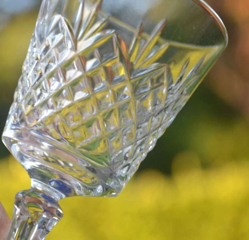 Crystal  Tall  Tumblers and Crystal Liqueur Glasses
