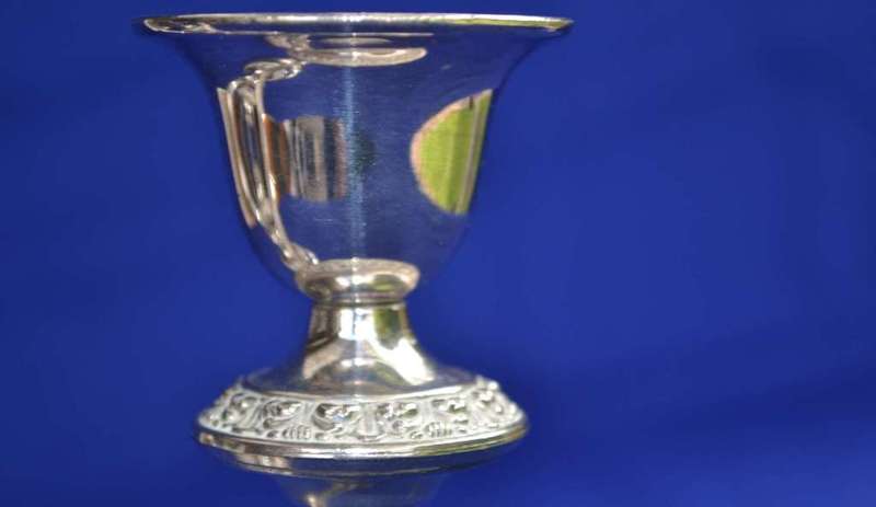 Small Vintage Three Arm Silver Plated Candelabra
