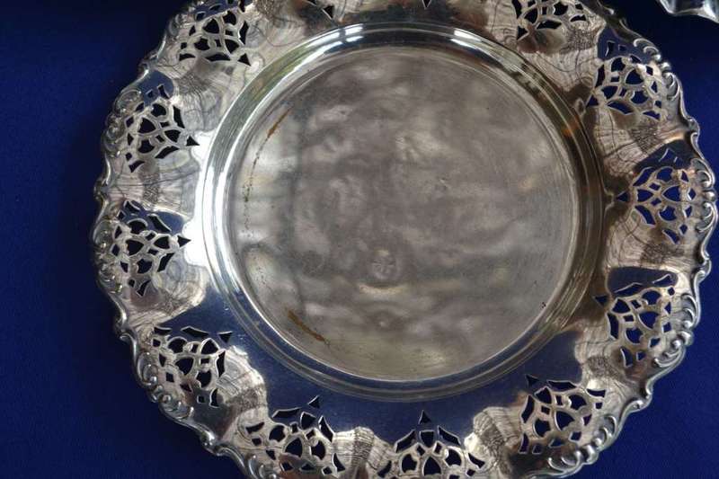 Assorted Silver Plated Bowls - Four Pieces
