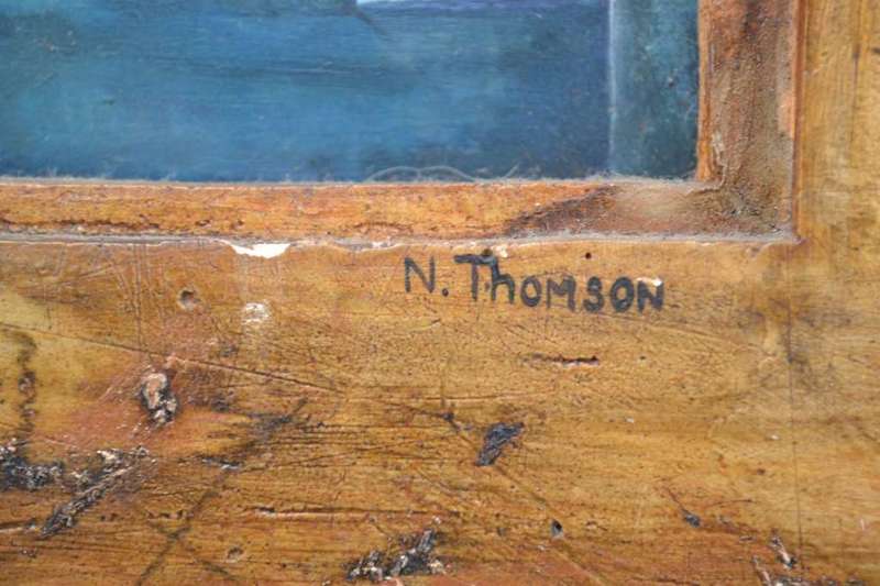 Nancy Thomson Oil `The Entrance`