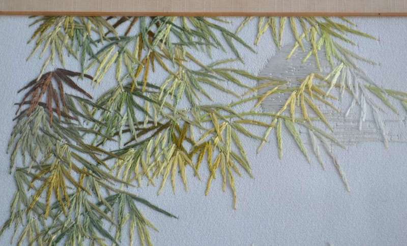 XQ Vietnam Hand Embroidered Silk Art