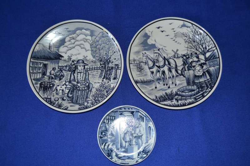 Oude Molen Fabriek Delft Plates