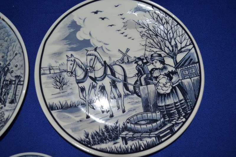 Oude Molen Fabriek Delft Plates