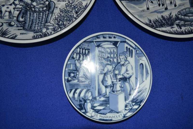 Oude Molen Fabriek Delft Plates