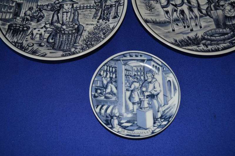 Oude Molen Fabriek Delft Plates