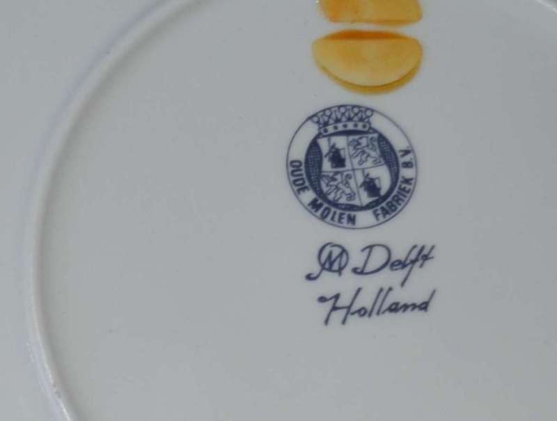 Oude Molen Fabriek Delft Plates