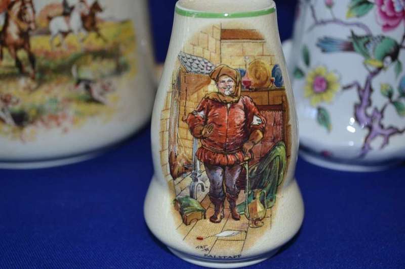 Vintage English Porcelain Jugs and a Vase - 3 Pieces