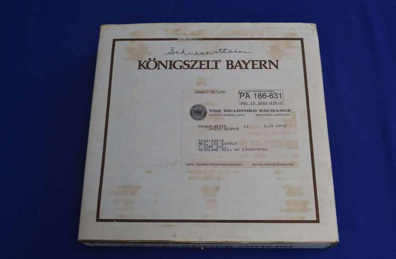 Konigszelt Bayern Schneewittchen {Snow White) Collectors plate with COA