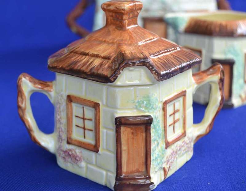 Keele Street Pottery  Vintage Cottage Ware  3 Pieces