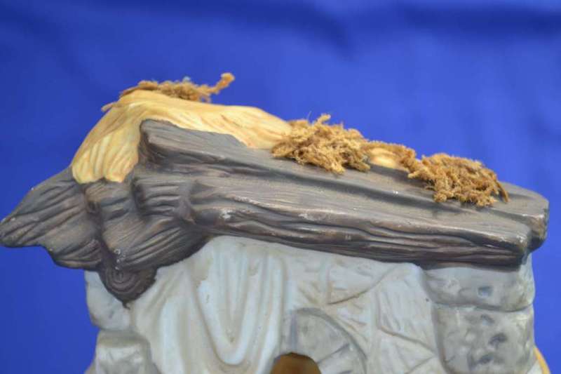 Vintage Musical Nativity Scene Christmas Ornament