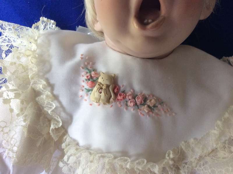 Donna Rubert porcelain Baby Doll  `Drowsy Baby` - 1994