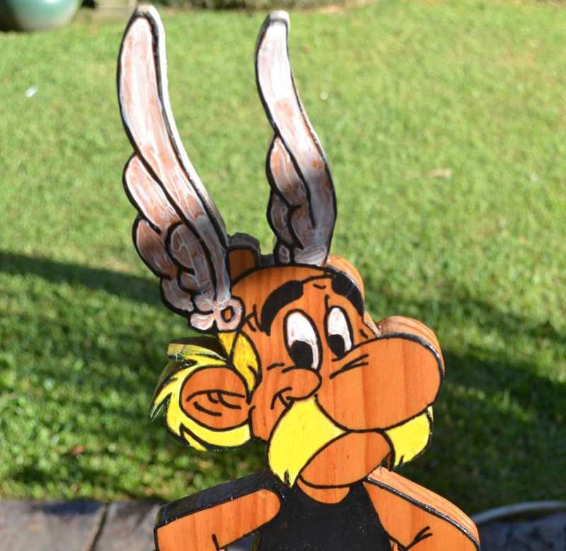 Unique Asterix Wooden Night Light