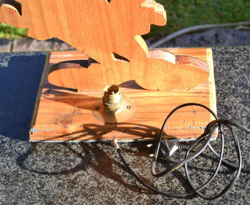 Unique Asterix Wooden Night Light