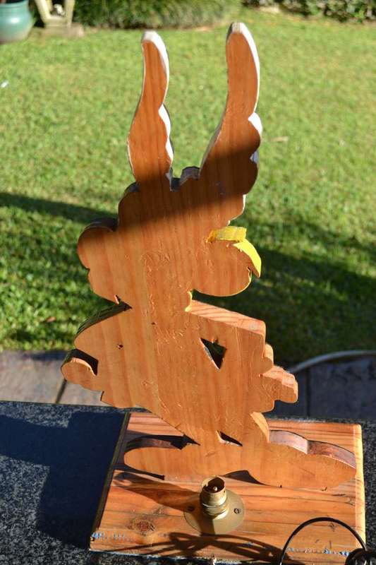 Unique Asterix Wooden Night Light