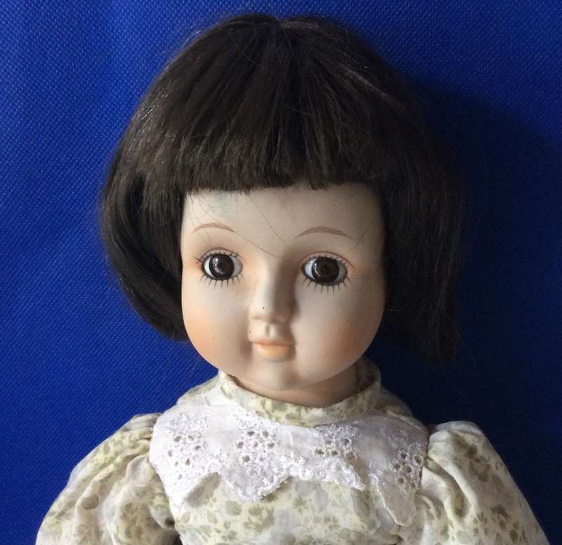 Small Vintage Porcelain Doll