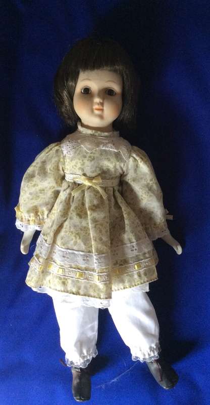 Small Vintage Porcelain Doll