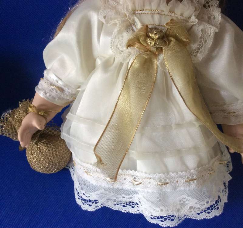 Porcelain Angel Display Doll
