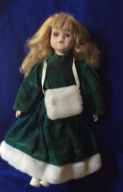 Pair of Vintage Porcelain Dolls