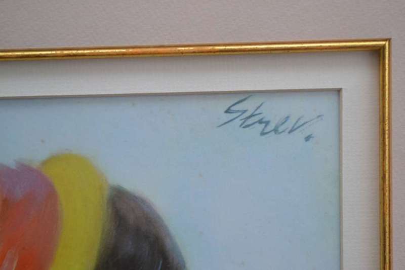John Stevens Vintage Print Harriet Framed behind Glass