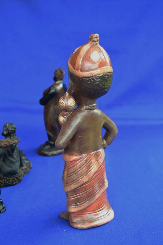 Selection of African Style Figurines - 4 Pieces