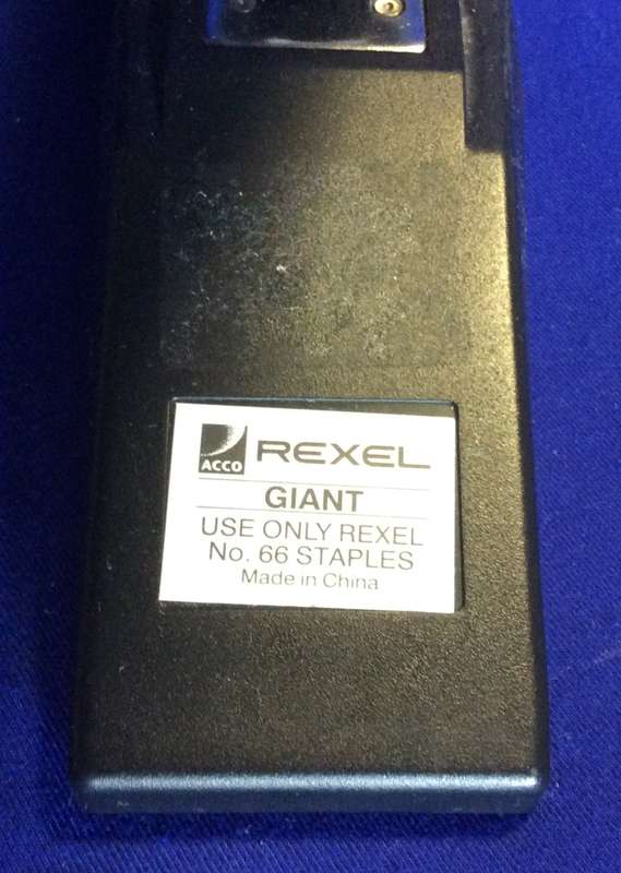 Vintage Rexel Giant Stapler