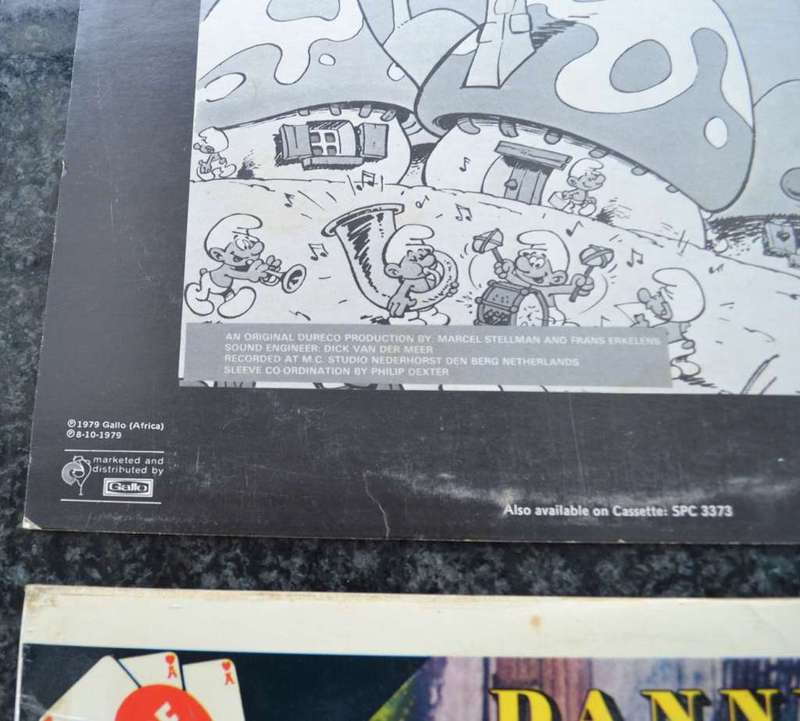 Assorted Vintage Children`s Vinyl Records