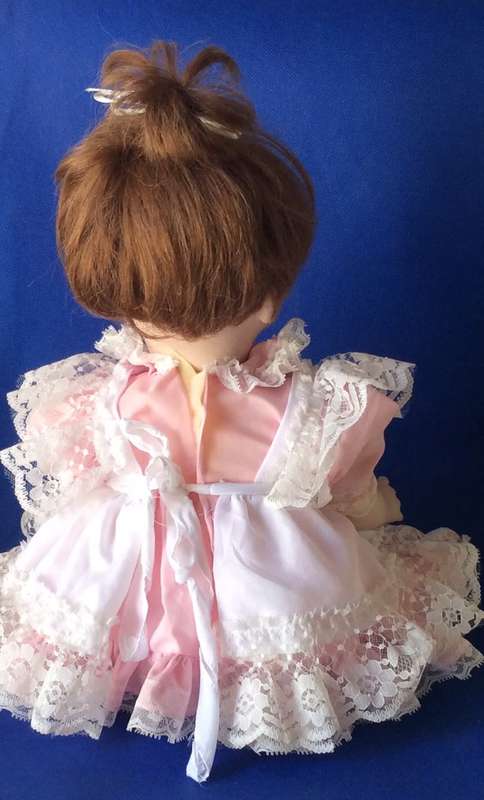 Vintage Full Porcelain Body Baby Doll - 1989