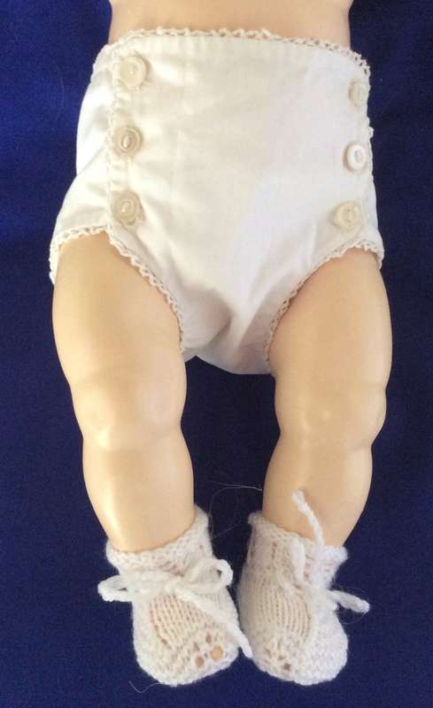 Vintage Full Porcelain Body Baby Doll - 1989