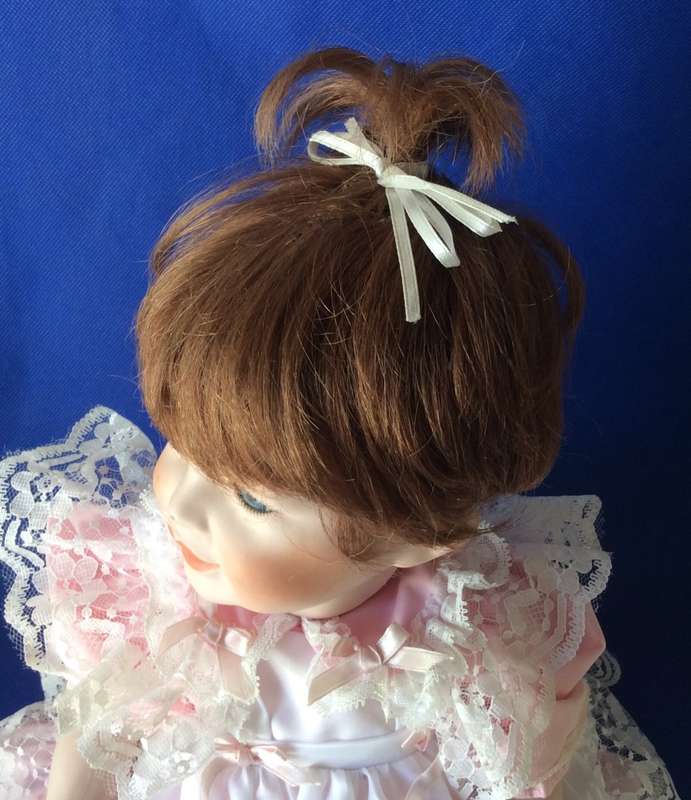 Vintage Full Porcelain Body Baby Doll - 1989