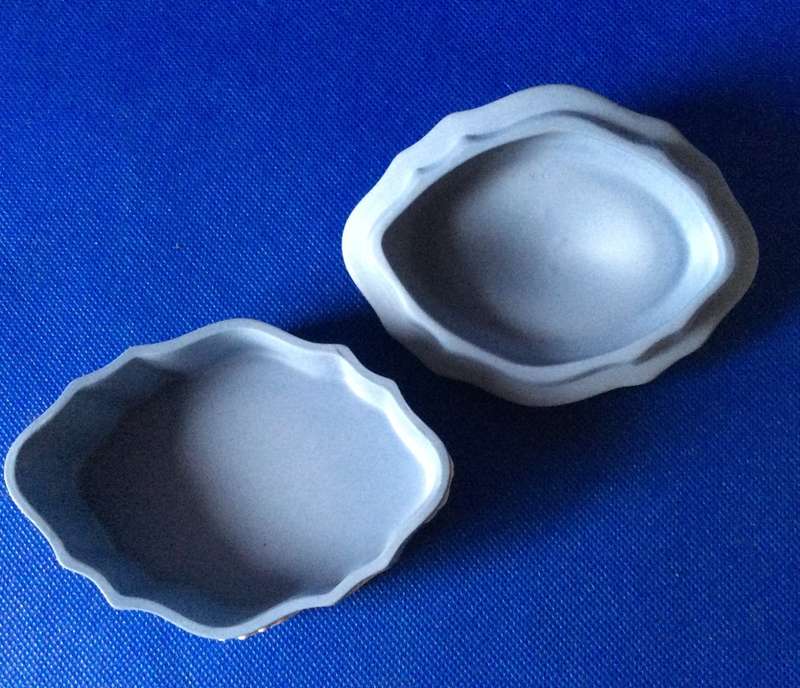 Wedgwood Jasperware Trinket Dish with Lid - Boxed