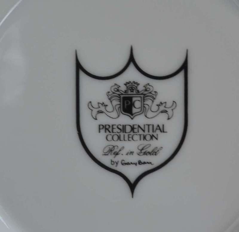 Gary Barr Presidential Collection Coffee Set - Reflections in Gold - 25 Pieces