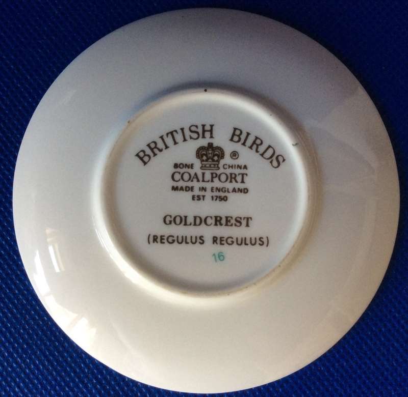 Constantia Fine China Bird Plate + 2 Miniature Coalport Bird Plates